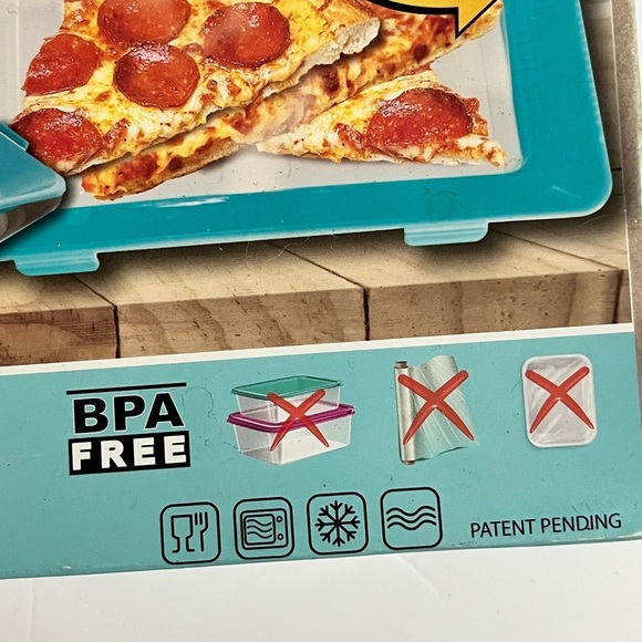 Skinny Stacks Food Storage Trays, Set of 2 - BPA-Free, Space-Saving Design - Picture 14 of 16